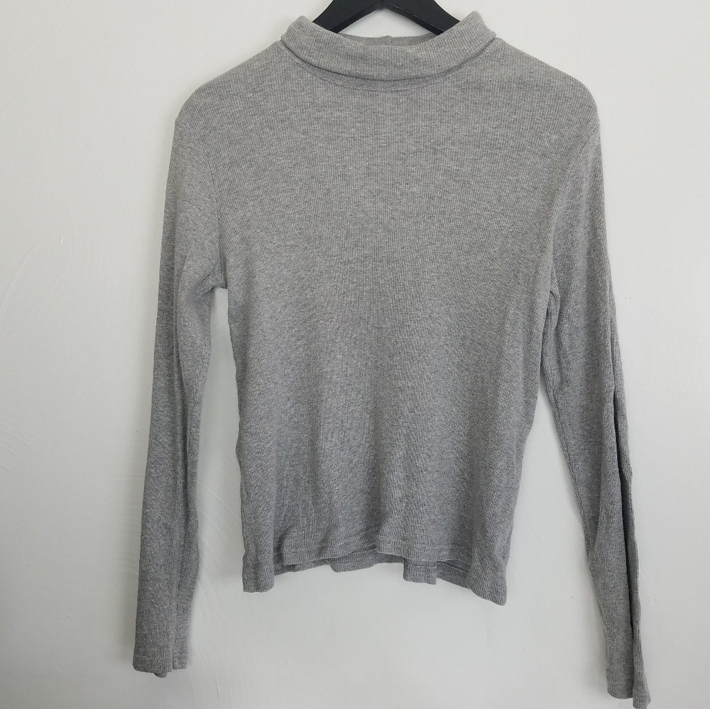 J. Jill ribbed cotton turtleneck